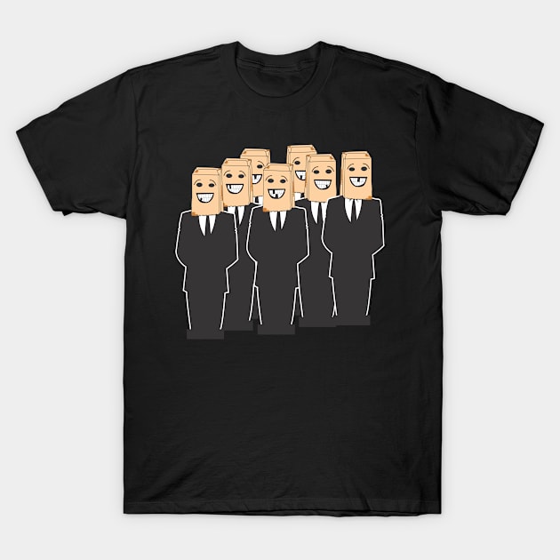 Paper bag T-Shirt by Pescaruzb